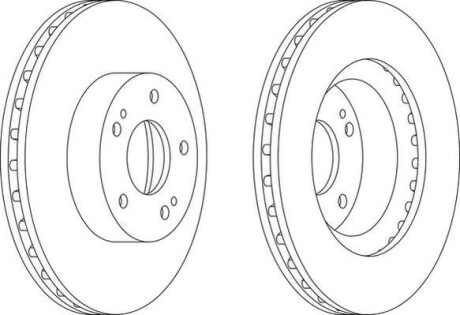 Фото 2 - Гальмівний диск Jurid 562873JC