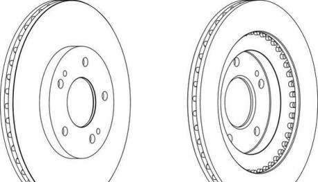 Фото 2 - Гальмівний диск Jurid 562875JC