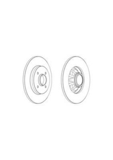 Фото 2 - Тормозной диск Jurid 562937JC-1 (562937JC1)