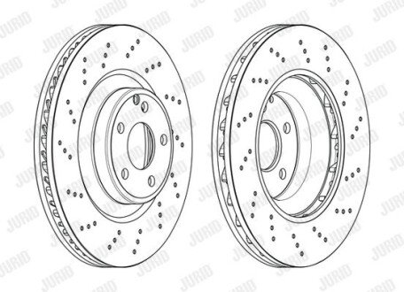 Диск гальмівний - Jurid 563016JC-1