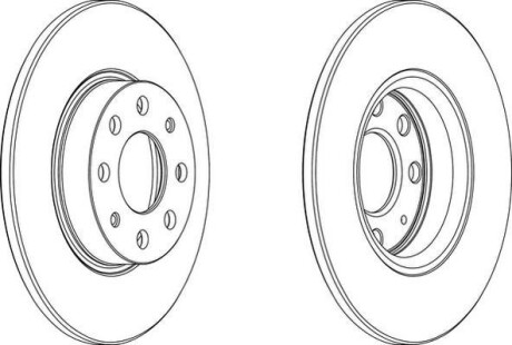 Фото 2 - Тормозной диск Jurid 563020JC