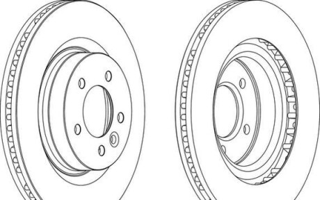 Фото 2 - Тормозной диск Jurid 563046JC1