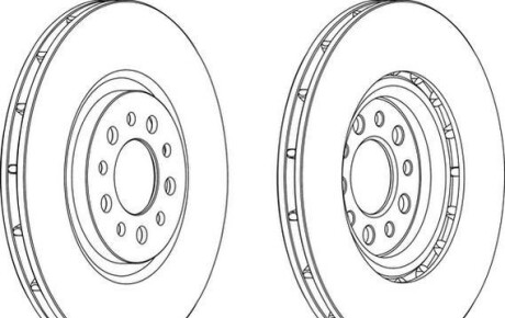 Фото 2 - Гальмівний диск Jurid 563067JC1