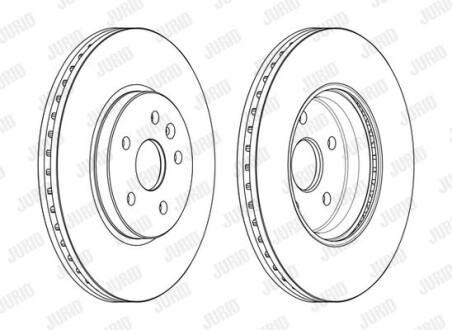 Диск гальмівний - Jurid 563145JC