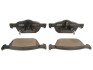 Комплект тормозных колодок, дисковый тормоз - ((45022TL1G01, 45022TL1G00)) Jurid 572624JC (фото 1)