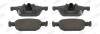 Комплект тормозных колодок, дисковый тормоз - ((45022TL1G01, 45022TL1G00)) Jurid 572624JC (фото 3)