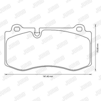 Фото 2 - Тормозные колодки Jurid 573178JC