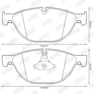 Фото 4 - Гальмівні колодки Jurid 573292JC