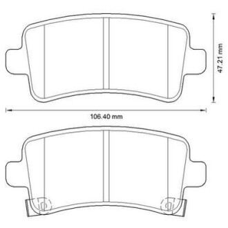 Колодки гальмівні дискові - Jurid 573313J