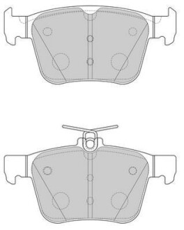 Колодки гальмівні дискові - Jurid 573415J