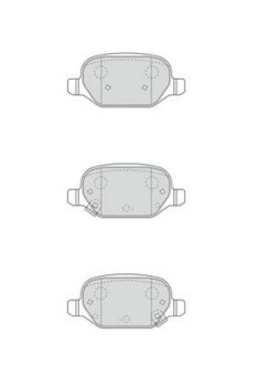 Колодки гальмівні дискові - ((68088919AA, 77366388, 77367514)) Jurid 573427J