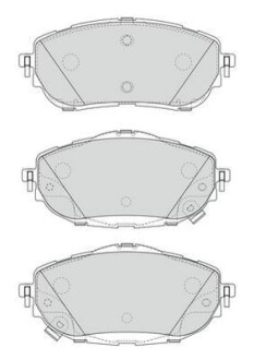 Колодки гальмівні дискові - Jurid 573440J