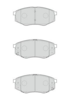 Колодки гальмівні дискові - Jurid 573454J