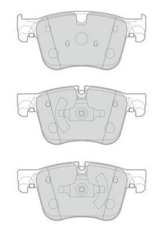 Колодки гальмівні дискові - (su001a8883, 95525370, 1623162380) Jurid 573621J