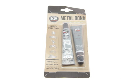 Епоксидний двокомпонентний клей / BOND METAL BOND 56,7G - (hha381015) K2 B116