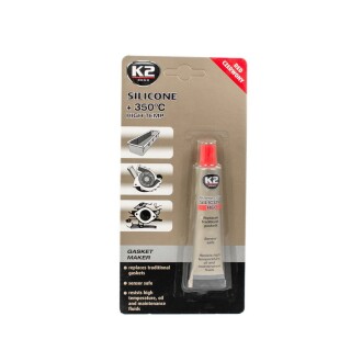 Sil red-blis (red silicon +350с) 21g силікон герметик (червоний) блістер х24 - K2 B2450