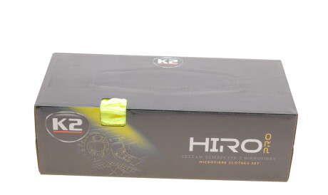 Салфетка микрофибра универсальная (30х30) желтая k-2 pro hiro (набор 30 штук) - K2 D5100