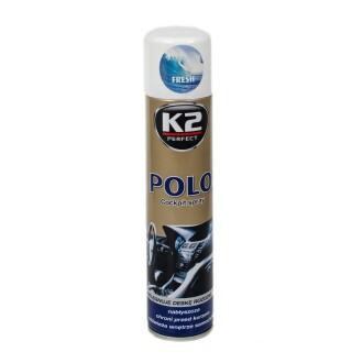 Поліроль для торпедо "фреш"/ PERFECT POLO COCKPIT SPRAY 300ML FRESH - K2 K403FR