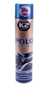 Полироль для приборной панели лаванда Polo Cockpit lavender 600мл - K2 K406LA