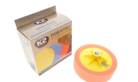Губка автомобільна для нанесення воску і поліровки Duraflex Foam Pad (150x50cm) - K2 L642