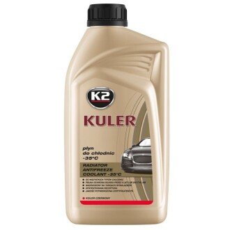 Антифриз Kuler Long Life Red Ready-mix -35°C красный, 1л - K2 T201C