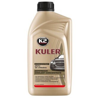 Антифриз-концентрат Kuler Long Life Red Concentrate -80°C красный, 1л - K2 T211C