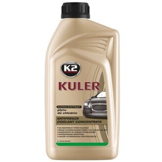 Антифриз-концентрат Kuler Long Life Green Concentrate -80°C зеленый, 1л - K2 T211Z