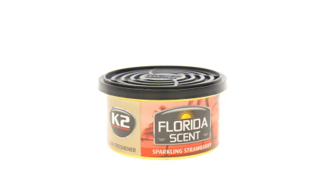 Ароматизатор (освіжувач) повітря (ігриста полуниця) / FLORIDA SCENT SPARKLING STRAWBERRY 42G - K2 V87TRU