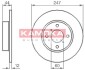 Тормозной диск - (4700711, 5531183, 9193872) KAMOKA 1032296 (фото 1)