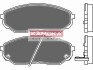 Комплект тормозных колодок, дисковый тормоз - (581013EE01, 581013EE00) KAMOKA JQ101115 (фото 1)