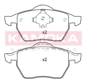 Комплект тормозных колодок - KAMOKA JQ101193