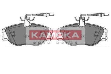 Комплект тормозных колодок, дисковый тормоз - KAMOKA JQ1012000