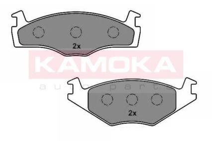 Комплект тормозных колодок, дисковый тормоз - KAMOKA JQ1012144