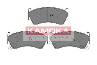 Комплект тормозных колодок, дисковый тормоз - KAMOKA JQ1012182