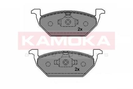 Комплект тормозных колодок, дисковый тормоз - KAMOKA JQ1012188