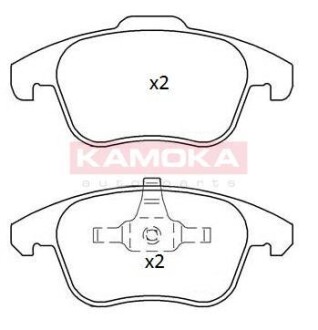 Комплект тормозных колодок - KAMOKA JQ101219