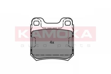 Комплект тормозных колодок, дисковый тормоз - (2S6G6A321BA, 2S6G6A321AA, 1388409) KAMOKA JQ1012234