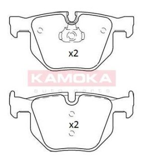 Комплект тормозных колодок - KAMOKA JQ101223