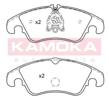 Гальмiвнi колодки дисковi - KAMOKA JQ101229