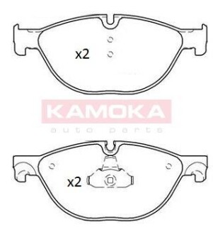 Гальмiвнi колодки дисковi - KAMOKA JQ101236