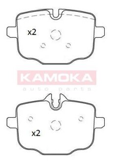 Комплект тормозных колодок - KAMOKA JQ101240