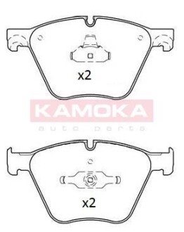 Комплект тормозных колодок - KAMOKA JQ101245