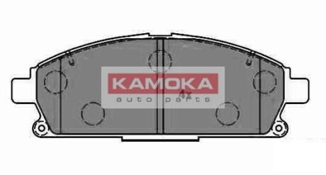 Комплект тормозных колодок, дисковый тормоз - KAMOKA JQ1012526