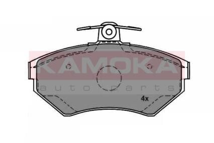 Комплект тормозных колодок, дисковый тормоз - KAMOKA JQ1012624