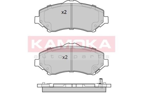 Klocki hamulc. chrysler grand voyager 07- prz?d - KAMOKA JQ101274