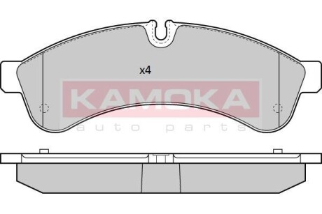 Комплект тормозных колодок - KAMOKA JQ101276