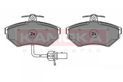 Комплект тормозных колодок, дисковый тормоз - KAMOKA JQ1012902