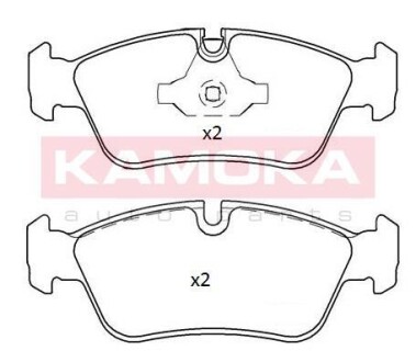 Комплект тормозных колодок - KAMOKA JQ101291