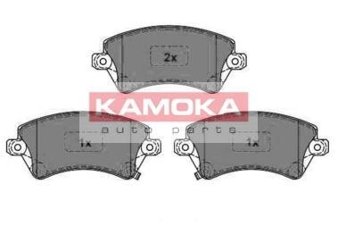 Комплект тормозных колодок, дисковый тормоз - KAMOKA JQ1013146