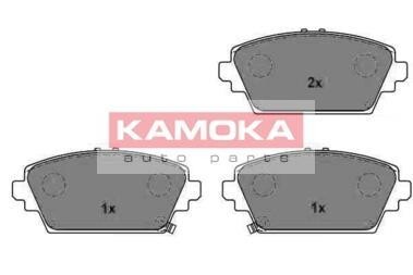 Комплект тормозных колодок, дисковый тормоз - KAMOKA JQ1013160